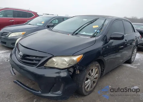 2013 Toyota Corolla Le z USA, uszkodzony, nr VIN 5YFBU4EE9DP174900